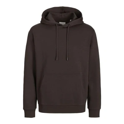 Afbeelding van JACK&amp;JONES PLUS Jjebradley Sweat Hood Noos Pls capuchontrui voor heren, mulch, 3XL