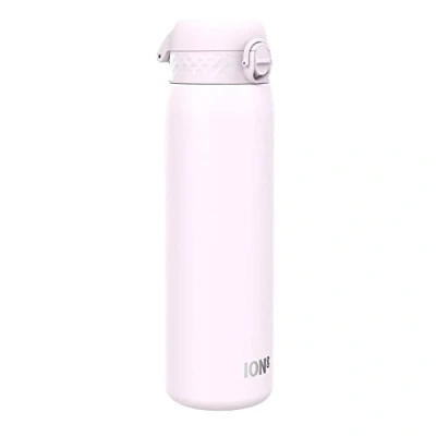 Afbeelding van ION8 1 Liter Roestvrijstalen Waterfles, Lekvrij, Makkelijk te Openen, Veilige Vergrendeling, Draaghendel, Vaatwasserbestendig, Duurzame Krasbestendige Verf, 1200ml (40oz), Lila Schemering Drinkfles