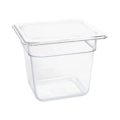 Afbeelding van Vogue polycarbonaat bak transparant GN 1/6 150mm