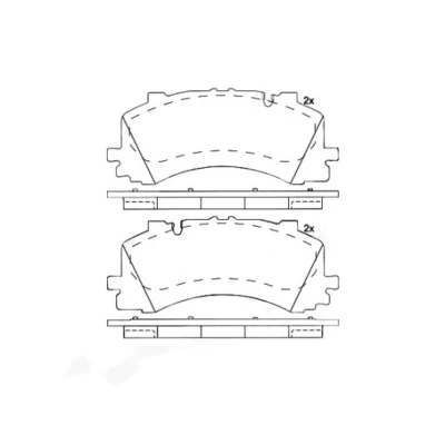 Afbeelding van Brembo Remblokset P 85 170