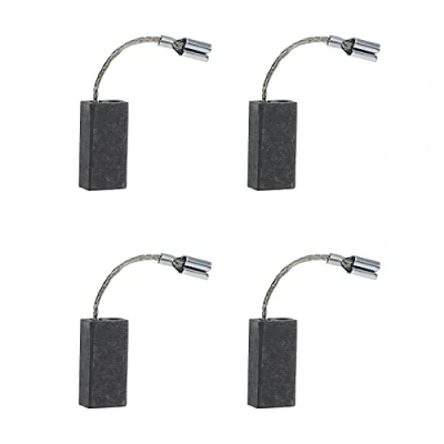 Afbeelding van 2 paar Carbon borstels 5x8x15mm met Auto Cut Off Compatibel QUICAST 600W GHT GHT600A1 Elektrische Hedge Trimmer Power Tool Accessoires