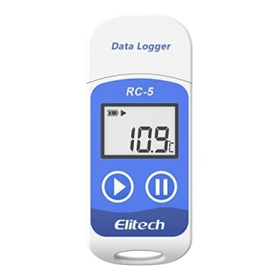 Afbeelding van Elitech RC 5 Mini USB Temperatuur Data Recorder, Hoge Precisie Sensor, 32000 Opnamecapaciteit Punten (1PC)
