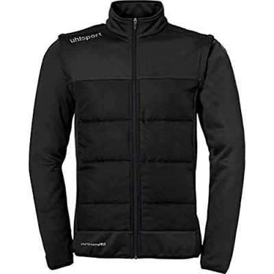 Afbeelding van Uhlsport Essential Jack Met Afneembare Mouwen Heren Zwart Maat: XL