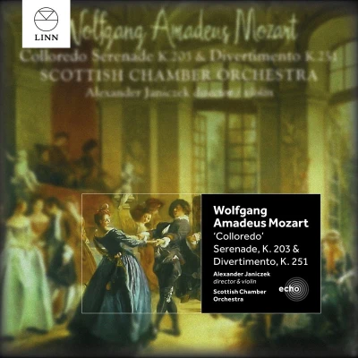 Afbeelding van Scottish Chamber Orchestra &amp; Alexander Janiczek Mozart: Colloredo Serenade K.203 And Divertimento K.251 (CD)