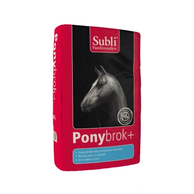 Afbeelding van Subli Ponybrok Plus Paardenvoer 20 kg
