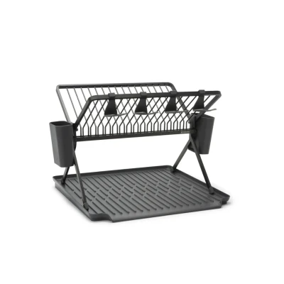 Afbeelding van Brabantia SinkSide inklapbaar afdruiprek 42 x 51 cm Donkergrijs