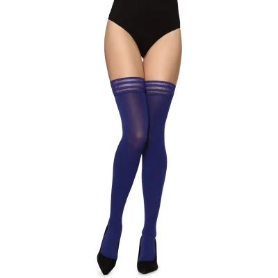 Afbeelding van Merry Style Dames Hold Up Kousen 20 Denier Licht glanzend Elastisch Polyamide MS GB 216 Kobalt XS S