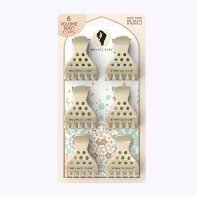 Afbeelding van Beige Bounce Curl Volume Root Clips
