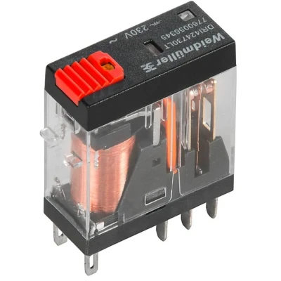Afbeelding van Weidmüller DRI424730LT Steekrelais 230 V/AC 5 A 2x wisselcontact 20 stuk(s)