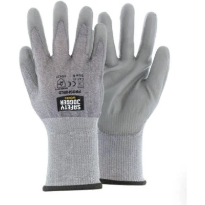 Afbeelding van SJ Proshield snijbestendig handschoenen HPPE 4X42F Grijs 10 (XL)