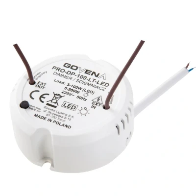 Afbeelding van Govena Lighting PRO DP 100 LT LED Universele dimmer Geschikt voor lampen: lamp, Halogeenlamp, Gloeilamp, Spaarlamp,
