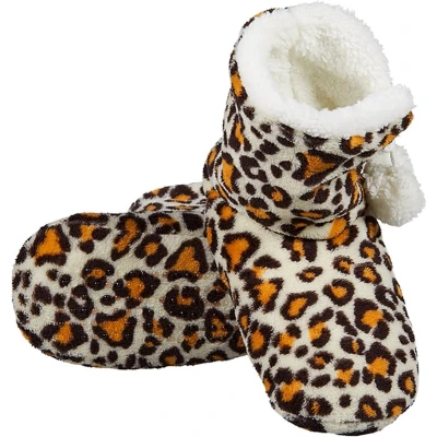 Afbeelding van Apollo Home boots soft panterprint maat 31/33