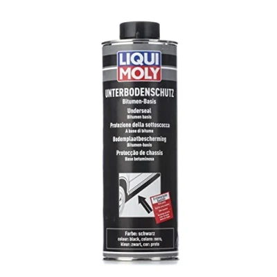 Afbeelding van LIQUI MOLY Bodemplaatbescherming Bitumen zwart 1 L Lichaamsbescherming Bescherming onder het geval SKU: 6112