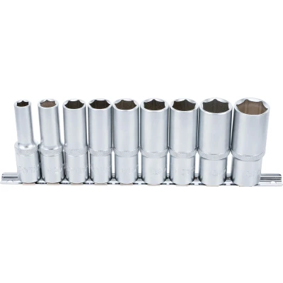 Afbeelding van BGS Doppenset zeskant, diep 1/2&quot; 10 24 mm 9 delig