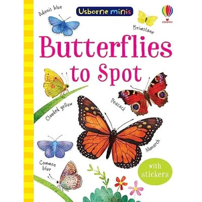 Afbeelding van Butterflies to Spot (Usborne Mini Books): 1 Minis)