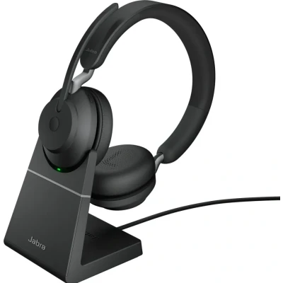 Afbeelding van Jabra Evolve2 65 UC Stereo desk stand zwart