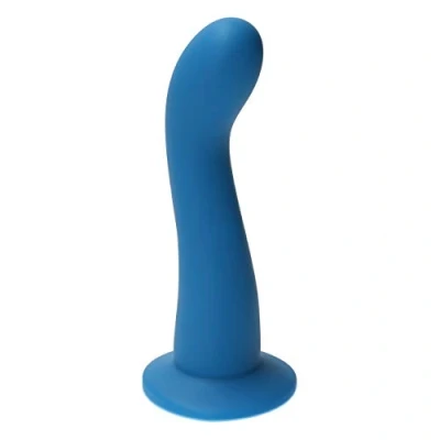 Afbeelding van Ylva &amp; Dite Swan Siliconen G spot / Anale dildo Made in Holland Licht Blauw