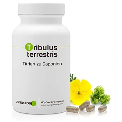 Afbeelding van TRIBULUS TERRESTRIS * 470 mg / 180 capsules Standardised to contain 40% min. in saponins Vitality