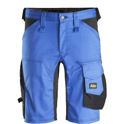 Afbeelding van Allroundwork, Stretch Korte Broek , Kobalt Blauw Zwart (5604), 064