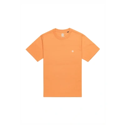 Afbeelding van Element Crail Tshirt basic, Heren, Maat: Small, Orange