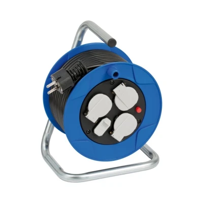 Afbeelding van Kabelhaspel Brennenstuhl 15 meter (3 voudig, USB, IP20, 3 x 1.5 mm²)