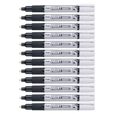 Afbeelding van Pentel Paintmarker Mmp20 Wit