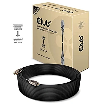 Afbeelding van CLUB3D HDMI 2.0 UHD Active Optical Kabel HDR 4K 60Hz M/M 50 meter