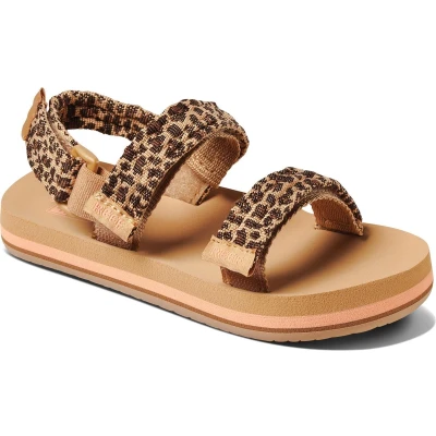 Afbeelding van Slipper Reef Little Ahi Convertible Leopard Schoenmaat 21 22
