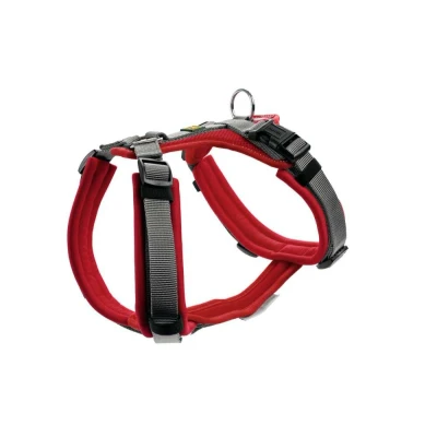 Afbeelding van Hunter Harnas Maldon Rood&amp;Grijs Hondentuig 69 105 cm