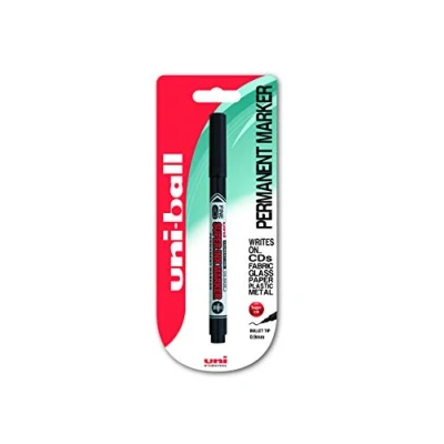 Afbeelding van uni ball Super Ink Marker PNA 125 Zwart, Enkele Pen