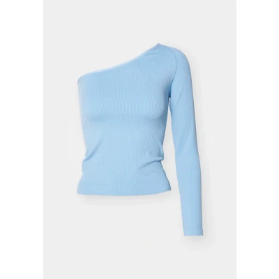 Afbeelding van Sloggi EVER Infused Relax Shoulder Pyjamashirt, Dames, Maat: 70C.75A/B, Azura blue