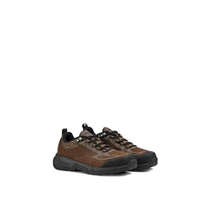 Afbeelding van Aigle Climbing Palka LOW MTD Sneakers laag, Maat: 44, Brown Leer/ synthetisch