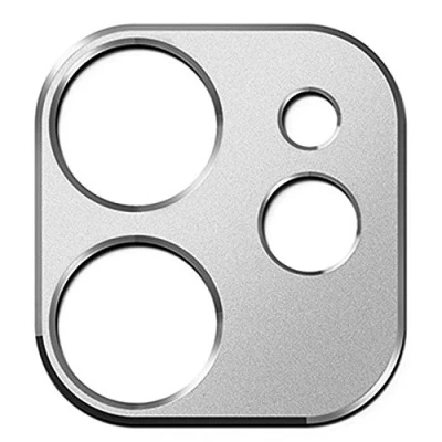 Afbeelding van Ringke Camera Styling Aluminium Camerabeschermer Compatibel met iPhone 12 Silver