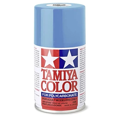Afbeelding van TAMIYA 86003 PS 3 lichtblauw polycarbonaat 100 ml spuitverf voor kunststofmodelbouw, knutselaccessoires, modelbouw, (1 stuk)