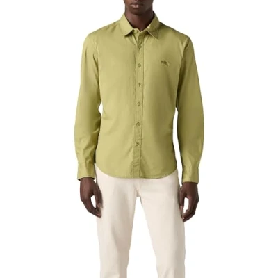 Afbeelding van Levi&#039;s 86625 0066 Herentops, sage, S