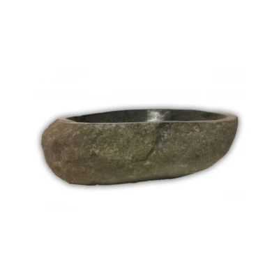 Afbeelding van Waskom Riverstone 40 tot 50 cm Antraciet Grijs