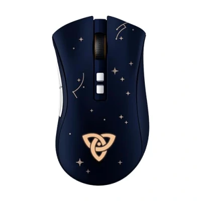 Afbeelding van Razer DeathAdder V2 Pro Draadloze gamingmuis met ergonomisch comfort (HyperSpeedWireless, 2e generatie optische schakelaars, 20K sensor, Speedflex kabel, 88 g) Genshin Impact
