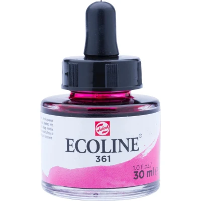 Afbeelding van Ecoline Vloeibare Waterverf Flacon 30 ml Lichtroze 361