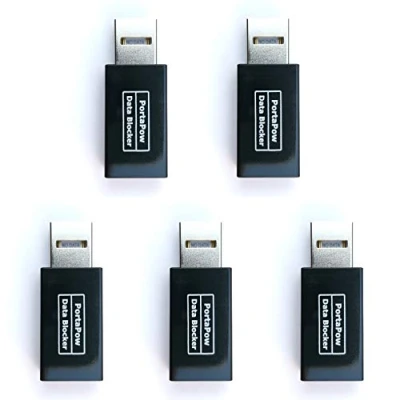 Afbeelding van PortaPow 3e generatie Data Blocker (5x Zwart)