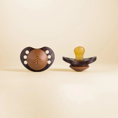 Afbeelding van Skogen Baby Beech + coco orthodontic 0 6 maanden 2 stuks
