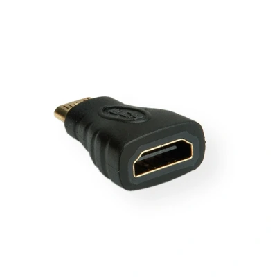 Afbeelding van Value 12.99.3152 Adapter [1x HDMI stekker C mini 1x bus] Zwart