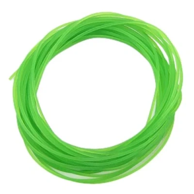 Afbeelding van PU ronde riem met ruw oppervlak aandrijfriem voor de aandrijving (groen) (2 mm * 10 m)