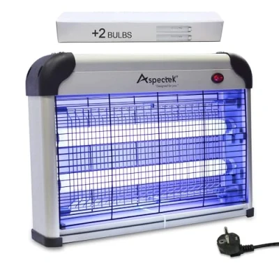 Afbeelding van ASPECTEK Binnen UV Vliegend Insectenlamp, Elektrisch Insectenwerend Middel 20W (EU Stekker) (Grijs)
