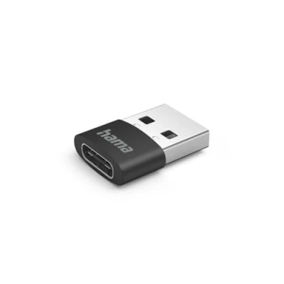 Afbeelding van Hama Usb C Adapter A Stek. Aansl. Zonder Kabel 480 Mbit/S 3 St.
