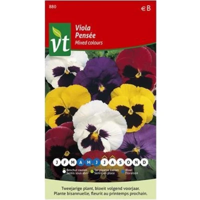 Afbeelding van Bloemzaden Viooltjes VT (Gemengd)