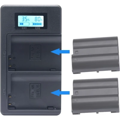 Afbeelding van McoPlus Duocharger USB incl. 2x NP W235
