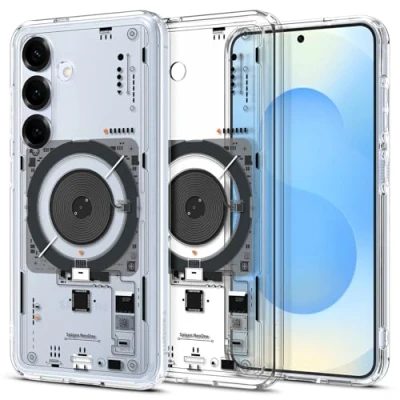 Afbeelding van Spigen Ultra Hybrid MagFit Case voor Samsung Galaxy S25 hoesje, Compatibel met MagSafe NeoOne