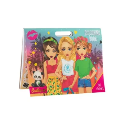 Afbeelding van Grafix Besties Kleurboek 26x35,5cm