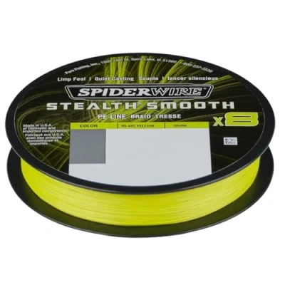 Afbeelding van Spiderwire Stealth Smooth8 Hi Vis Yellow (150m) Maat : 0.13mm