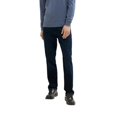 Afbeelding van TOM TAILOR Marvin Straight Jeans voor heren, 10115 Clean Rinsed Blue Denim, 31W / 30L